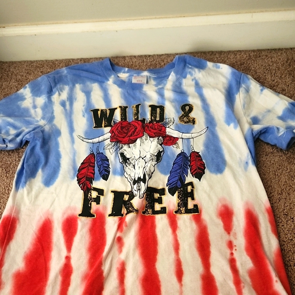 Wild & Free Tie-Dye T-Shirt